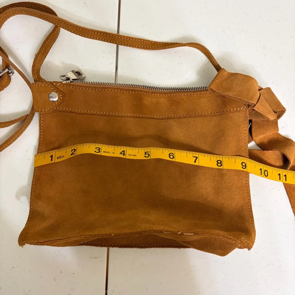 Zara 100% suede